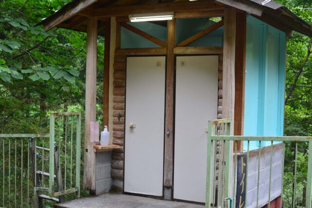 玉川キャンプ村のトイレ