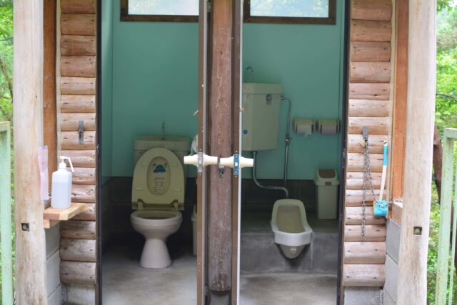 玉川キャンプ村のトイレ
