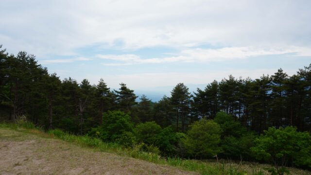 陣馬形山キャンプ場の森サイト
