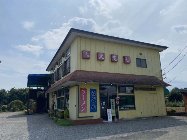 月川荘キャンプ場の近くの飲食店