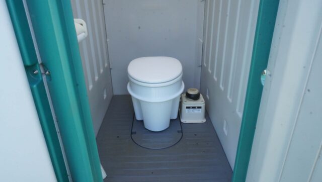 五光牧場オートキャンプ場のトイレ