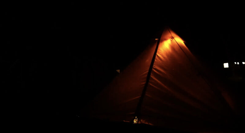 菖蒲ヶ浜キャンプ場でソロキャンプ